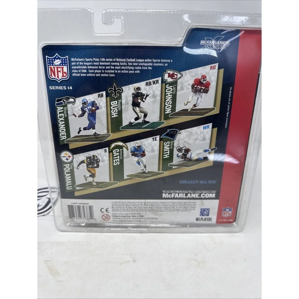 Larry Johnson McFarlane NFL Series‎ 14 Kansas City Chiefs  2006 NEW